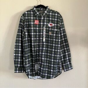 *NWT* FR Plaid Carhartt Size M *READ DESCRIPTION*